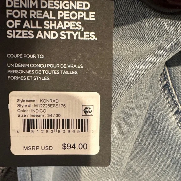 Silver Jeans Light Blue Slim Straight Men's Jeans - Picture 10 of 10